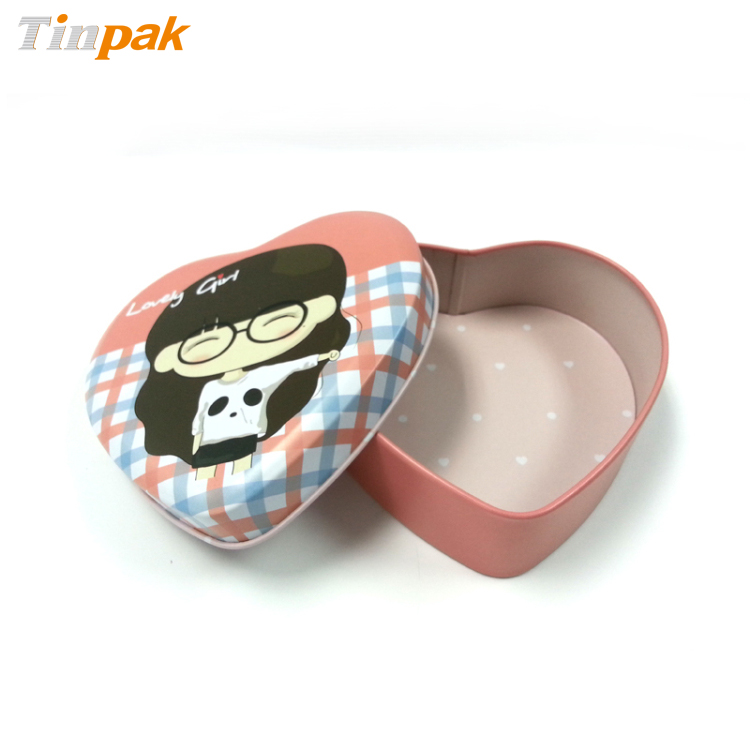 Heart shaped tins
